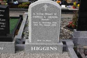 Higgins Thomas A (Tommie)